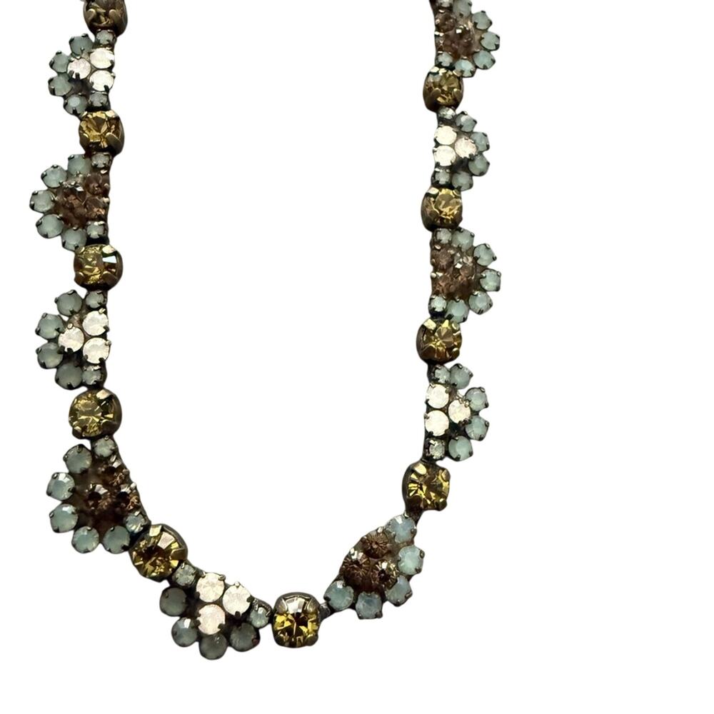 Sorrelli Crystal Brass Tone Necklace